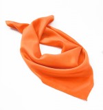   Satin Schal - Orange